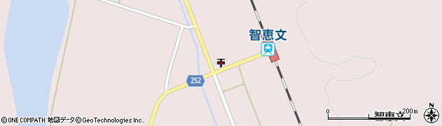 智恵文郵便局 ＡＴＭ周辺の地図