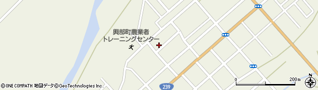 北海道紋別郡興部町興部222-23周辺の地図