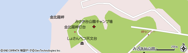 みさき台公園キャンプ場周辺の地図