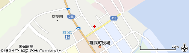 紋別地区消防組合消防署雄武支署周辺の地図