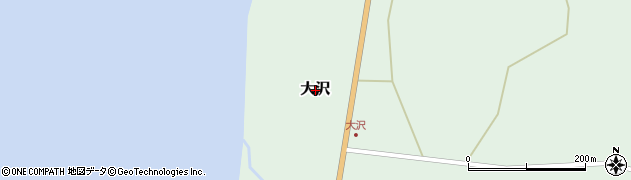 北海道初山別村（苫前郡）大沢周辺の地図