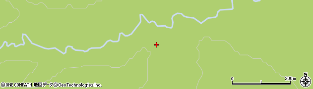 音稲府川第二支流周辺の地図