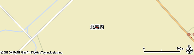 北海道雄武町（紋別郡）北幌内周辺の地図
