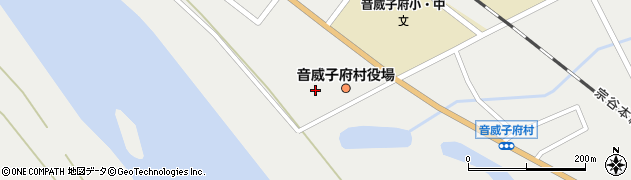 音威子府村役場教育委員会　音威子府村公民館周辺の地図