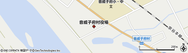 北海道中川郡音威子府村周辺の地図