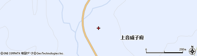 北海道音威子府村（中川郡）上音威子府周辺の地図