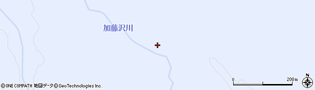 加藤沢川周辺の地図
