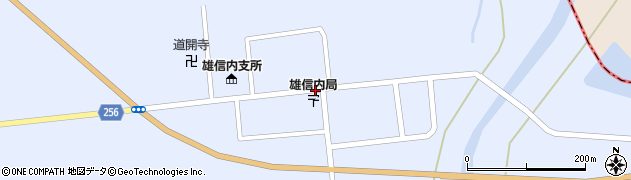 北海道天塩町（天塩郡）雄信内周辺の地図