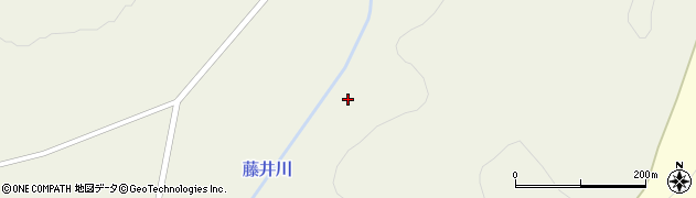 藤井川周辺の地図