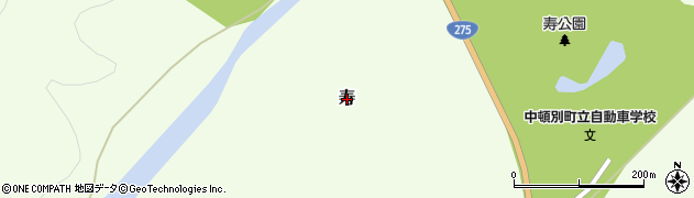 北海道中頓別町（枝幸郡）寿周辺の地図