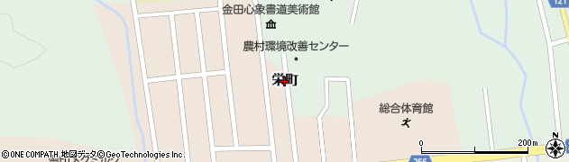 北海道幌延町（天塩郡）栄町周辺の地図
