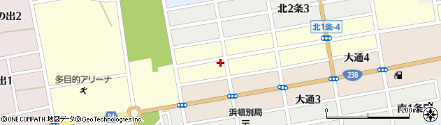 橋本理容院周辺の地図