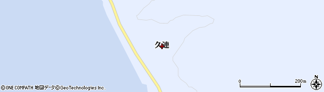北海道利尻町（利尻郡）仙法志（久連）周辺の地図