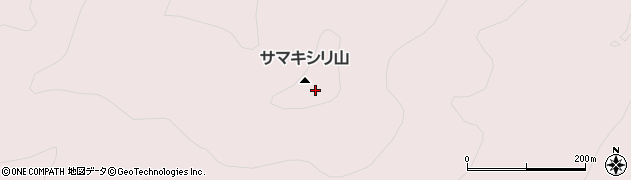サマキシリ山周辺の地図