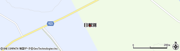 北海道豊富町（天塩郡）目梨別周辺の地図