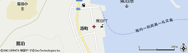 鴛泊フェリー周辺の地図