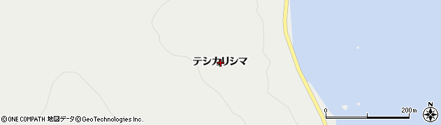北海道礼文郡礼文町香深村テシカリシマ周辺の地図