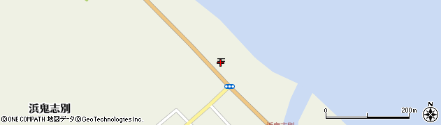 浜鬼志別郵便局 ＡＴＭ周辺の地図