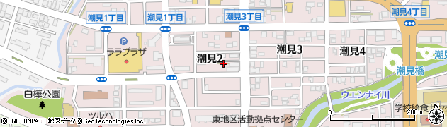 赤川クリーニング店周辺の地図