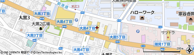 マツダ自動車販売株式会社　稚内店周辺の地図