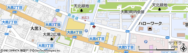 稚内港運株式会社周辺の地図