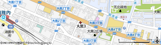 損害保険ジャパン株式会社　北北海道支店稚内支社周辺の地図