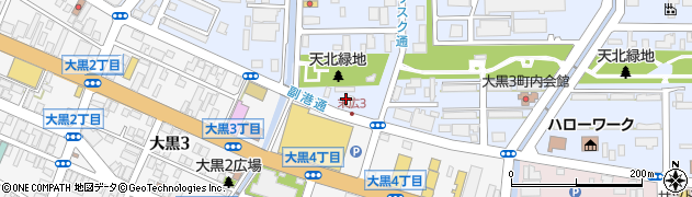大道綜合警備株式会社　稚内営業所周辺の地図