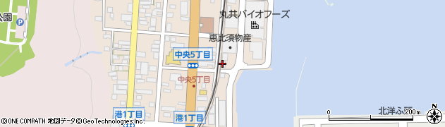 株式会社エネサンス北海道稚内ガスショップ周辺の地図