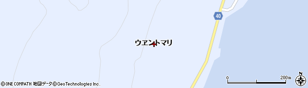 北海道礼文郡礼文町船泊村ウヱントマリ周辺の地図