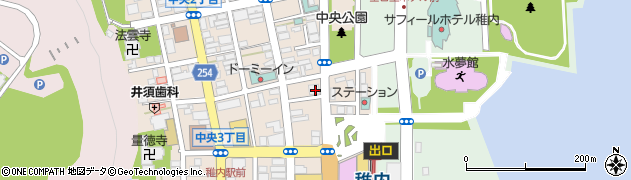 トヨタレンタリース旭川稚内店周辺の地図