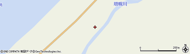 増幌川周辺の地図