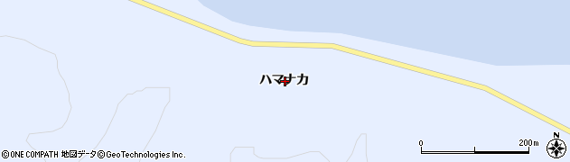 北海道礼文郡礼文町船泊村ハマナカ周辺の地図