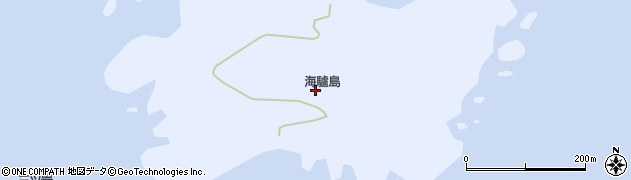 北海道礼文郡礼文町船泊村トドジマ周辺の地図