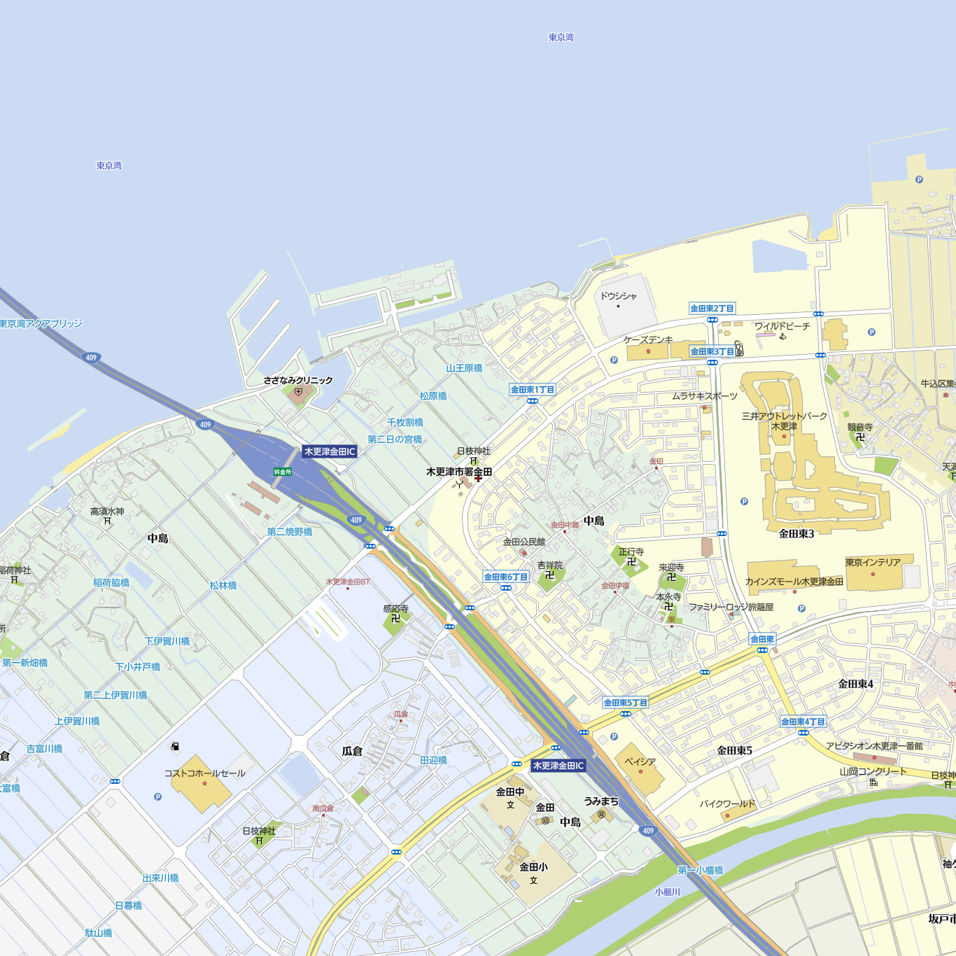 風見鶏 木更津市 和菓子 ケーキ屋 スイーツ の地図 地図マピオン