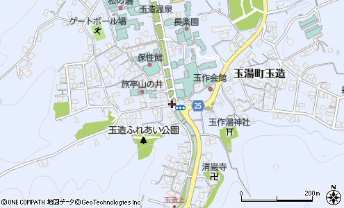 玉造温泉 松江市 バス停 の住所 地図 マピオン電話帳