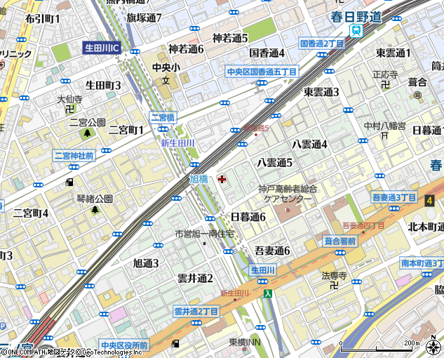 東神戸診療所（神戸市/在宅介護サービス）の電話番号・住所・地図｜マピオン電話帳