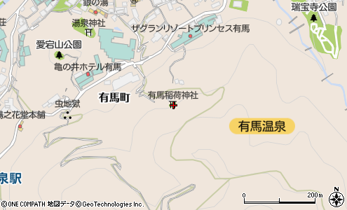 有馬稲荷神社 神戸市 その他施設 の住所 地図 マピオン電話帳