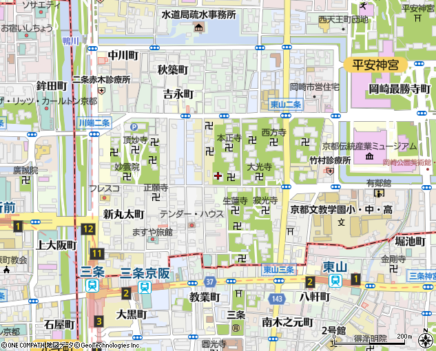 仁王門村上診療所（京都市/病院）の電話番号・住所・地図｜マピオン電話帳