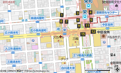 鎌倉文庫 栄店 名古屋市 書店 の電話番号 住所 地図 マピオン電話帳