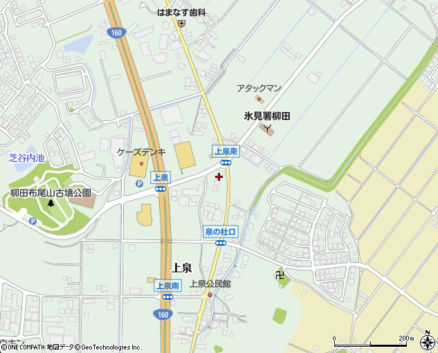 氷見警察署藤奈美交番 氷見市 警察署 交番 の電話番号 住所 地図 マピオン電話帳