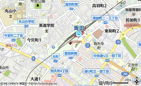 飯田警察署飯田駅前交番 飯田市 警察署 交番 の電話番号 住所 地図 マピオン電話帳