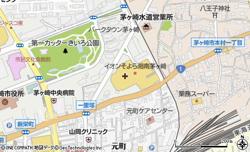 ナイスネイル イオンft湘南茅ヶ崎店 茅ヶ崎市 ネイルサロン の地図