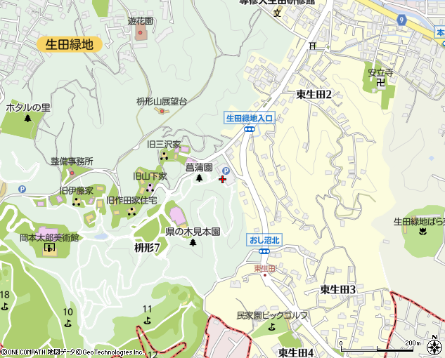 生田緑地公衆トイレ４ 川崎市 公衆トイレ の住所 地図 マピオン電話帳