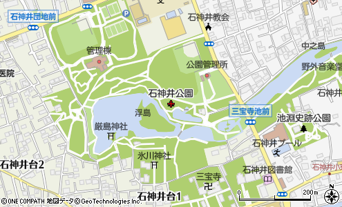 石神井公園 練馬区 公園 緑地 の電話番号 住所 地図 マピオン電話帳