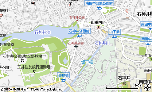 石神井公園 練馬区 バス停 の住所 地図 マピオン電話帳