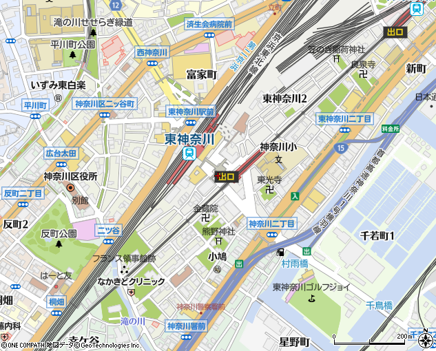 神奈川警察署東神奈川駅前交番 横浜市 警察署 交番 の住所 地図 マピオン電話帳