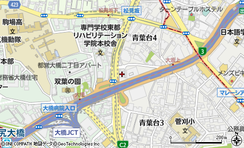 日本地図センター 目黒区 サービス店 その他店舗 の住所 地図
