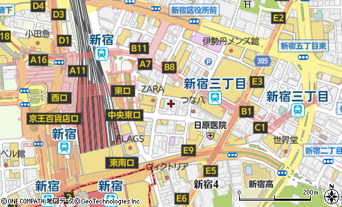 アルバム シンジュク Album Shinjuku 新宿区 美容院 美容室 床屋 の住所 地図 マピオン電話帳