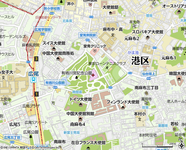 東京都立中央図書館 港区 図書館 の電話番号 住所 地図 マピオン電話帳