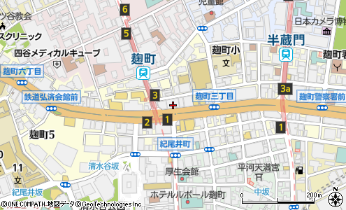 みずほ銀行麹町支店 ａｔｍ 千代田区 銀行 Atm の電話番号 住所 地図 マピオン電話帳